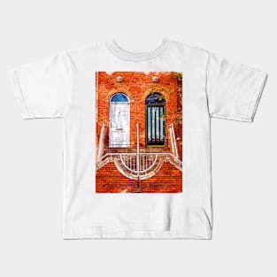 Two Doors In Dublin Ireland Kids T-Shirt